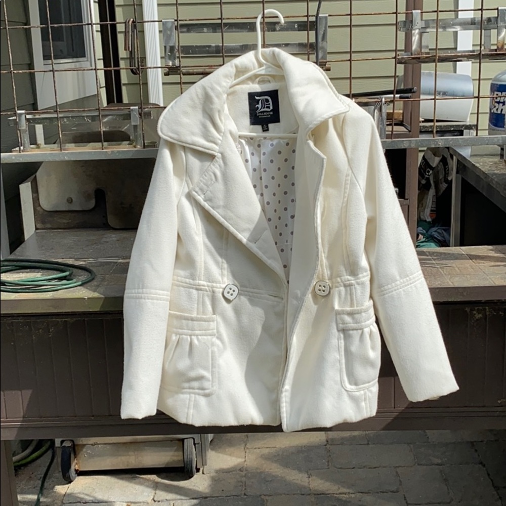 White winter jacket